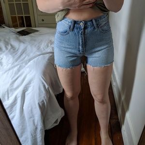 Brandy Melville Shorts - John Galt- Brandy Mellville Cutoff shorts Brandy Melville Shorts - John Galt- Brandy Mellville Cutoff shorts